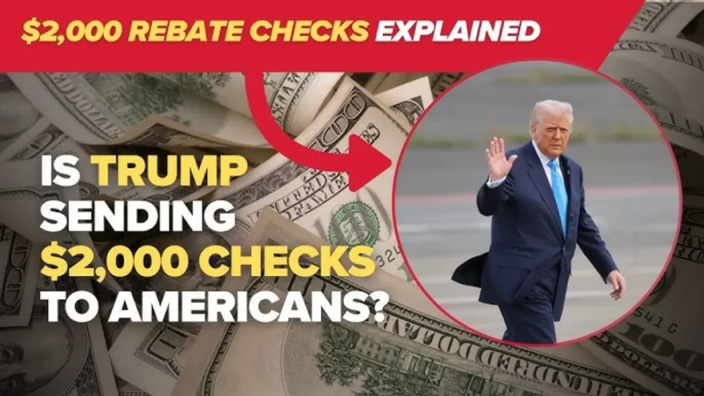 Trump's latest remarks on the $2,000