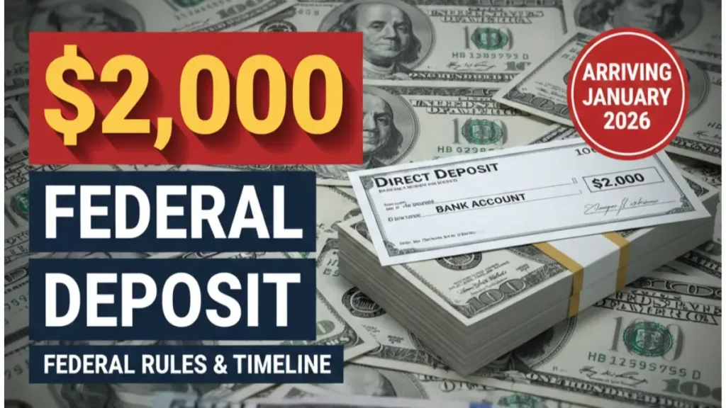 Federal $2,000 Deposit January 2026