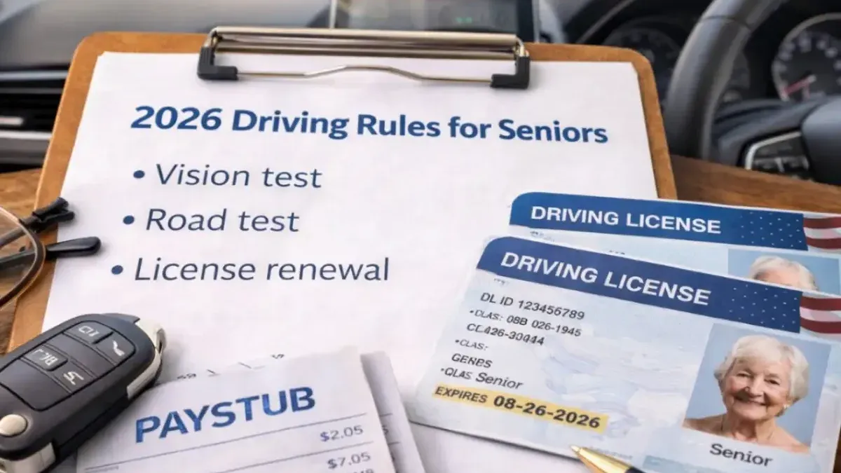 New U.S. Driving License Rule for Seniors Starts January 2026